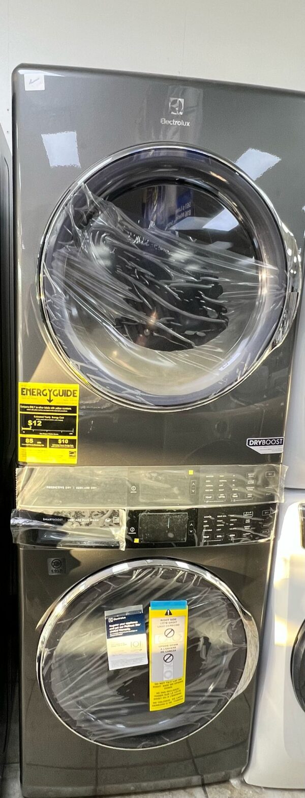 Electrolux Stackable Washer and Dryer Set In Graphite Color