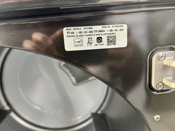 LG Washer Dryer Combo In Black Color - Image 3