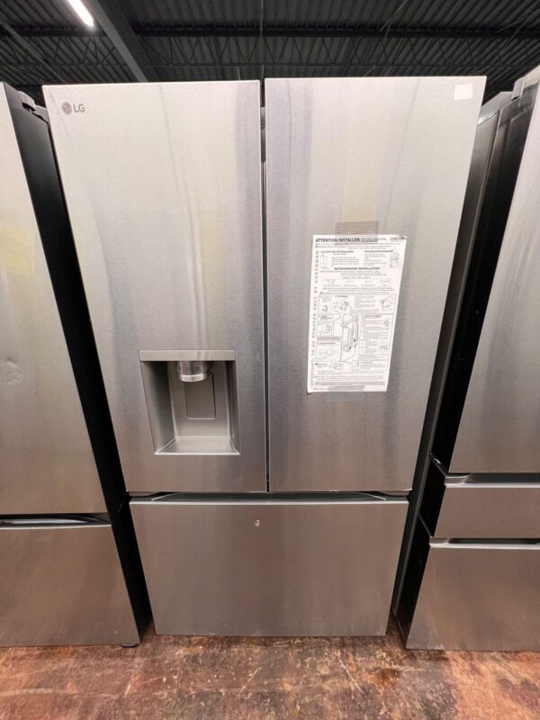 Stainless Steel LG French Door Refrigerator - Ice Dispenser
