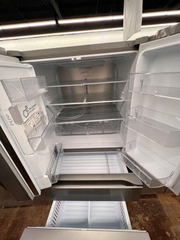 LG French Door Refrigerator – Stainless Steel, Dual Freezer, Water & Ice Dispenser - Image 2