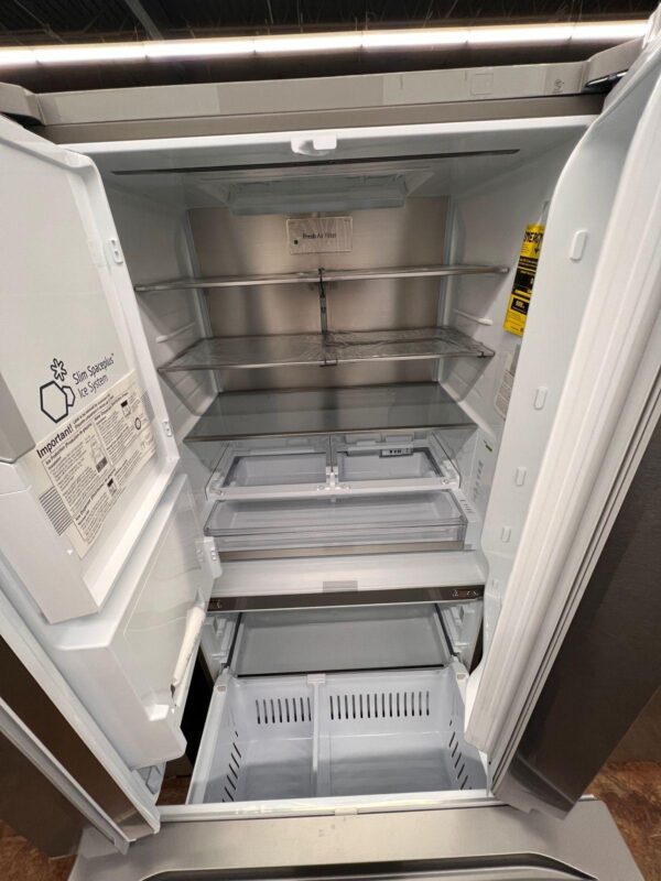 Stainless Steel LG French Door Refrigerator - Ice Dispenser - Image 2