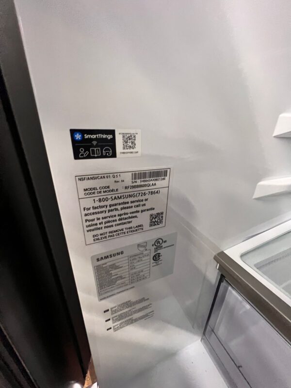Samsung French Door Fridge – Smart Storage, Sleek White Look - Image 3