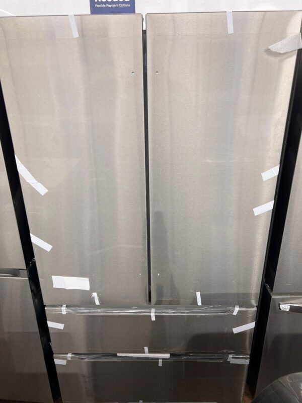 Midea Used French Door Refrigerator In Stainless Steel
