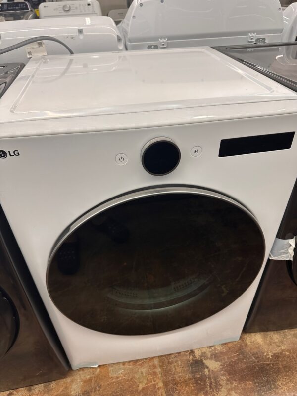 LG Front Load Electric Dryer - White