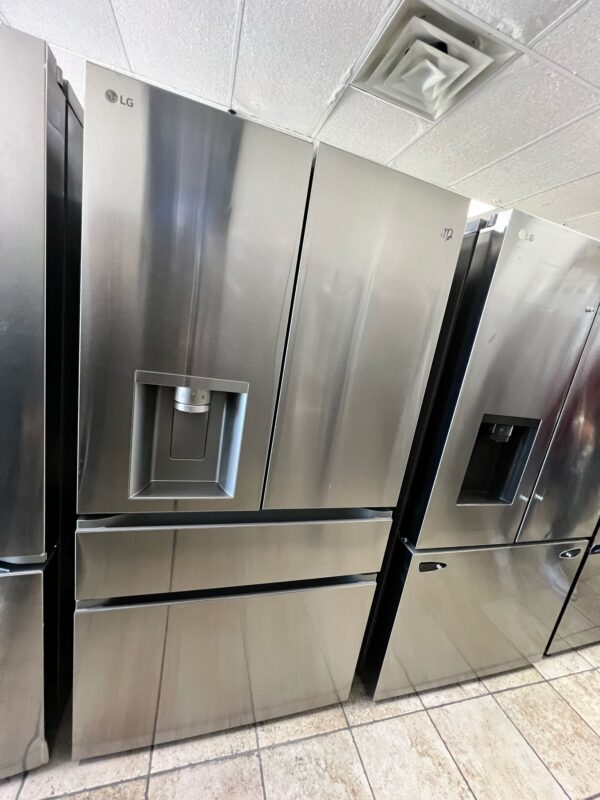 French Door LG Refrigerator In Stainless Steel