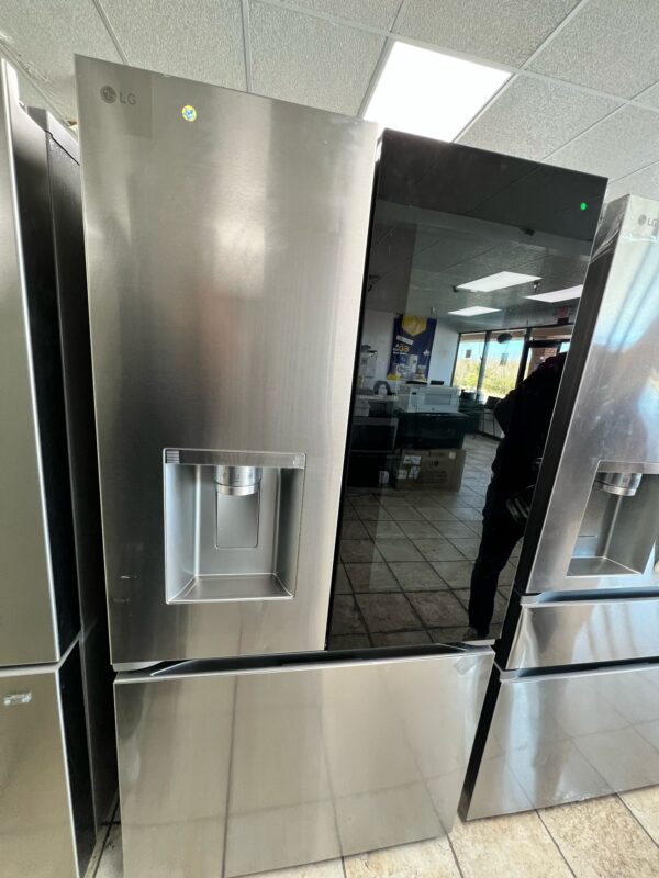 LG Smart Screen Refrigerator In Stainless Steel