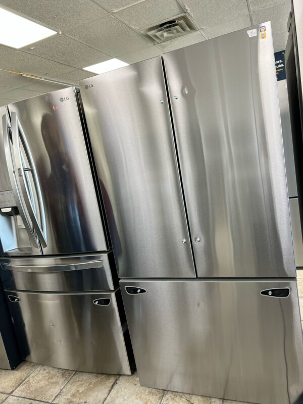 LG Scratch Dent Fench Door Refrigerator In Stainless Steel